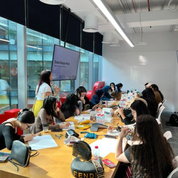 "Creativity in the context of global culture" the workshop organized by Iris Ceramica Group in collaboration with CUD during the Dubai Design Week
